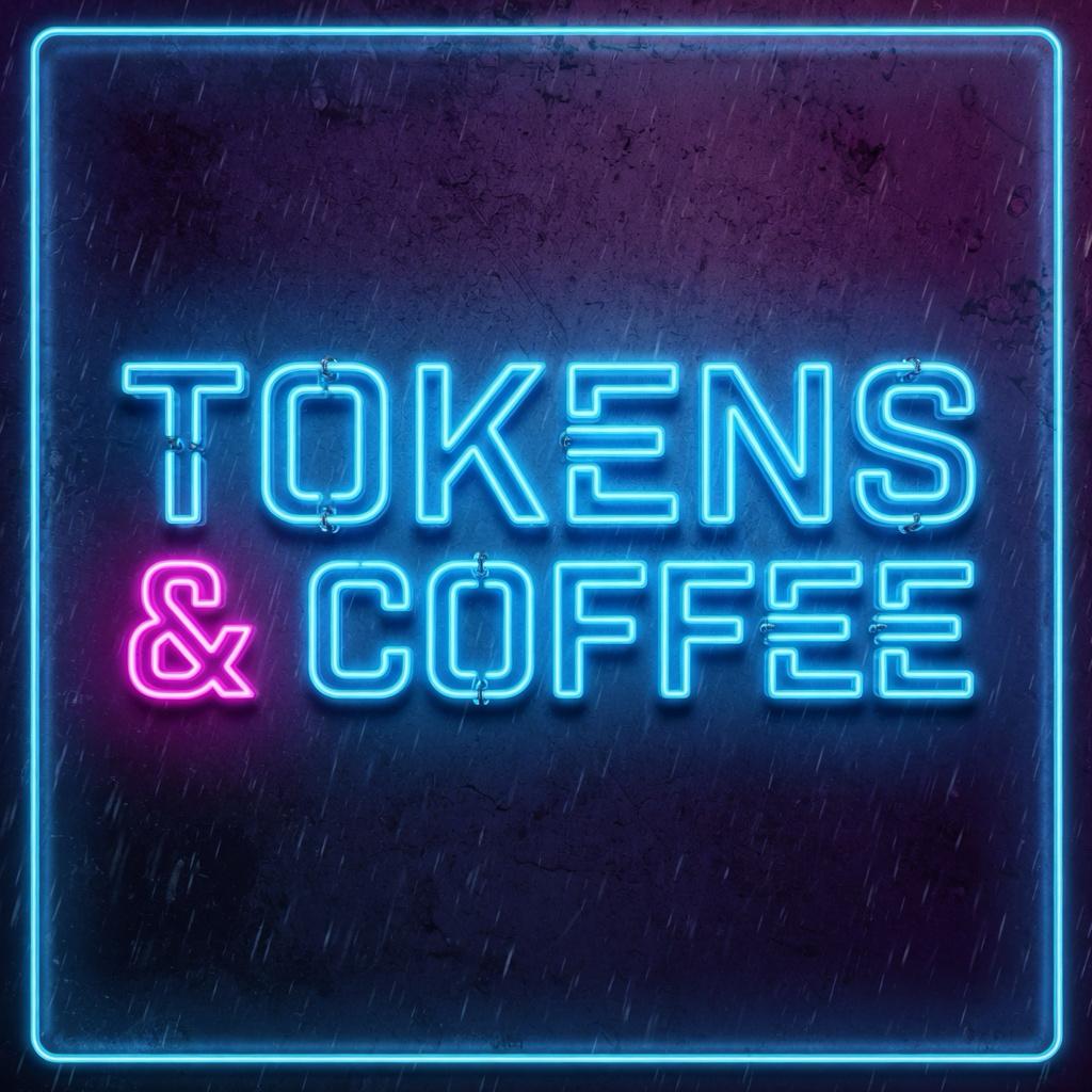 Tokens & Coffee neon logo